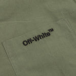 Arrow Outline Pajama S/S Shirt - Army Green