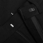 Buckle Dry Wool Slim Pant - Black/No Color
