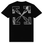 Caravaggio Arrow S/S Slim Tee - Black/White