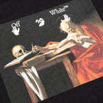Caravaggio S/S Slim Tee - Black/Red