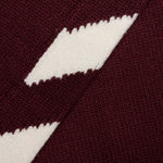 Diag Arrow Knit Crewneck - Barolo White