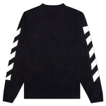 Diag Helvetica Skate L/S Tee - Black/White