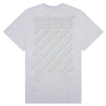 Diag Tab Over S/S Tee - Melange Grey