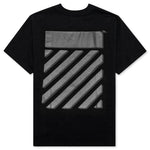 Diag Tab Slim S/S Tee - Black/Black