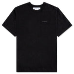 Diag Tab Slim S/S Tee - Black/Black