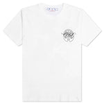Hand Arrow Slim S/S Tee - White/Black