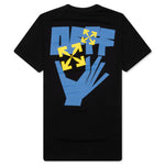 Hands Arrows S/S Slim Tee - Black/Light Blue
