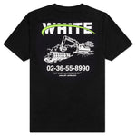 Industrial Over S/S Tee - Black/White