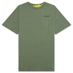 Kids Scribble S/S Tee - Olive/Black