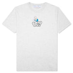 Off Graffiti Slim S/S Tee - Melange Grey