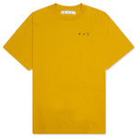 Pencil Arch S/S Over Tee - Ocher Yellow/Black