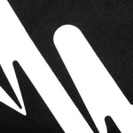 Wave Diag Slim Sweatpant - Black/White