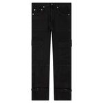 Wave Off Canvas Cargo Pant - Black/Black