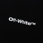 Wave Outl Diag Slim Crewneck - Black/White