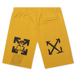 Pencil Arch Sweatshort - Ocher Yellow/Black