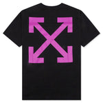 Arrow Caravaggio St Francis Slim S/S Tee - Black/Cyclamen