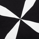 Diag Arrow Skate L/S Tee - Black/White