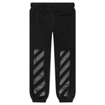 Diagonal Tab Shorten Sweatpant - Black/Black