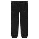 Diagonal Tab Shorten Sweatpant - Black/Black