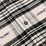 Flannel Skate Shirt - New Beige/Purple