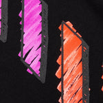 Marker Slim Sweatpant - Black/Fuchsia