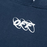 Mirko First Over Hoodie - Dark Blue/White