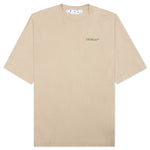 Caravaggio Crowning Skate S/S Tee - Dark Sand