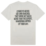 One Of These Days Cowboy Hippies Pocket Tee - Bone
