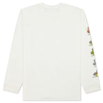 Follow The Road L/S T-Shirt - Bone