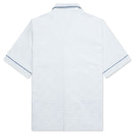Open Collar Shirt - Light Blue