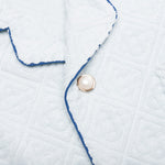 Open Collar Shirt - Light Blue