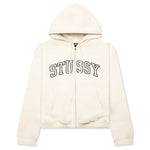 Outline Zip Hoodie - Ivory