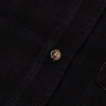 Over Dye 7 Cuts Shirt - Black
