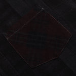 Over Dye 7 Cuts Shirt - Black