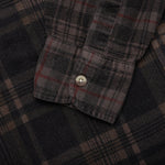 Over Dye 7 Cuts Shirt - Brown