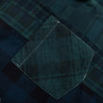 Over Dye 7 Cuts Shirt - Green
