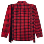 Over Dye 7 Cuts Shirt - Red