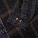 Over Dye 7 Cuts Wide Shirt - Brown