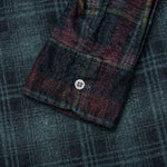 Over Dye 7 Cuts Wide Shirt - Green