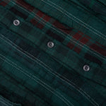 Over Dyed Ribbon Shirt - Green