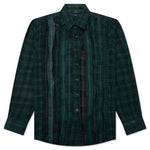 Over Dyed Ribbon Shirt - Green