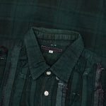 Over Dyed Ribbon Shirt - Green