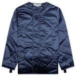 Oversized Quilted Jacket - Indigo