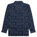 Oversized Echo L/S Shirt - Blue Moon