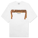 Oversized Lanvin Curblace Tee - Optic White