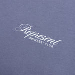 Owners Club Script T-Shirt - Dusty Blue