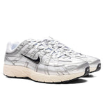 P-6000 - White/Black/Metallic Silver/Flat Silver
