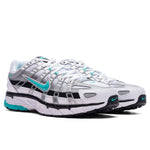 P-6000 - White/Dusty Cactus/Metallic Silver