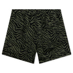 Breaker Fuzzy Stripe Shorts - Green
