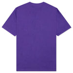 Core Embroidered T-Shirt - Purple